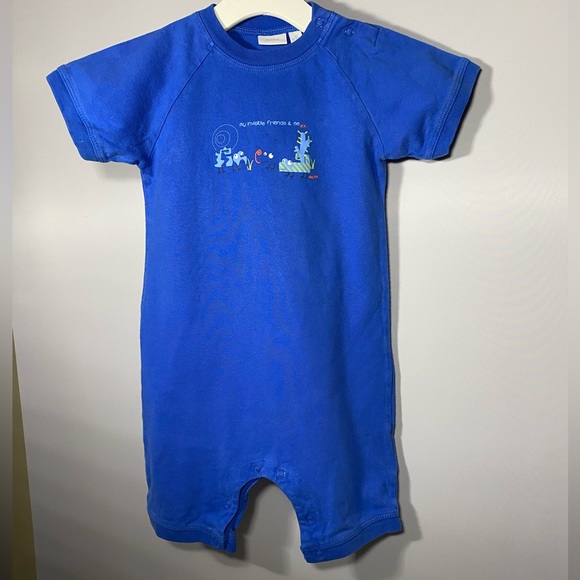 Mexx Blue My Invisible Friends & Me Print Romper - Picture 5 of 7